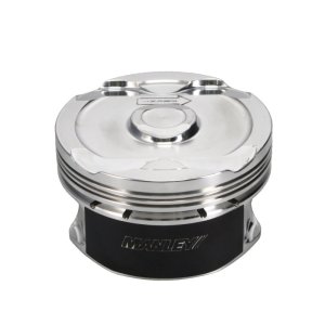 Ford Coyote Piston Set - Manley Performance - Platinum Extreme Duty - 6cc Dish 3.667in Bore 10:1 CR - `18-`27